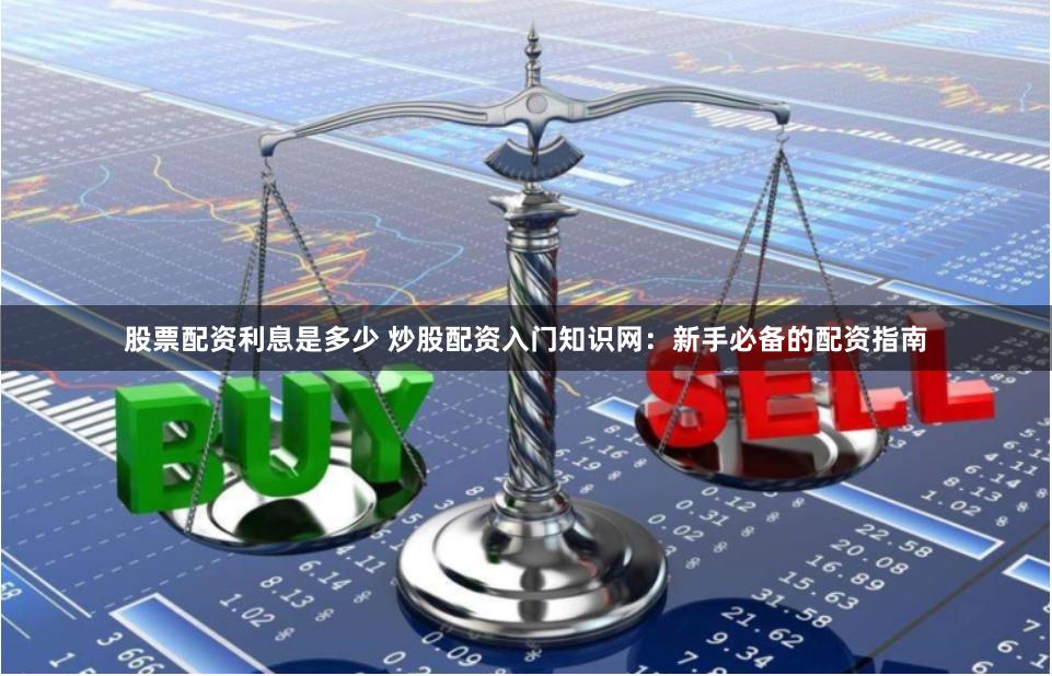 股票配资利息是多少 炒股配资入门知识网:新手必备的配资指南